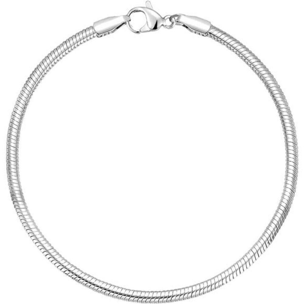 Dainty Snake Chain Bracelet 925 Sterling Silver 14k Gold Bracelet Gifts Women